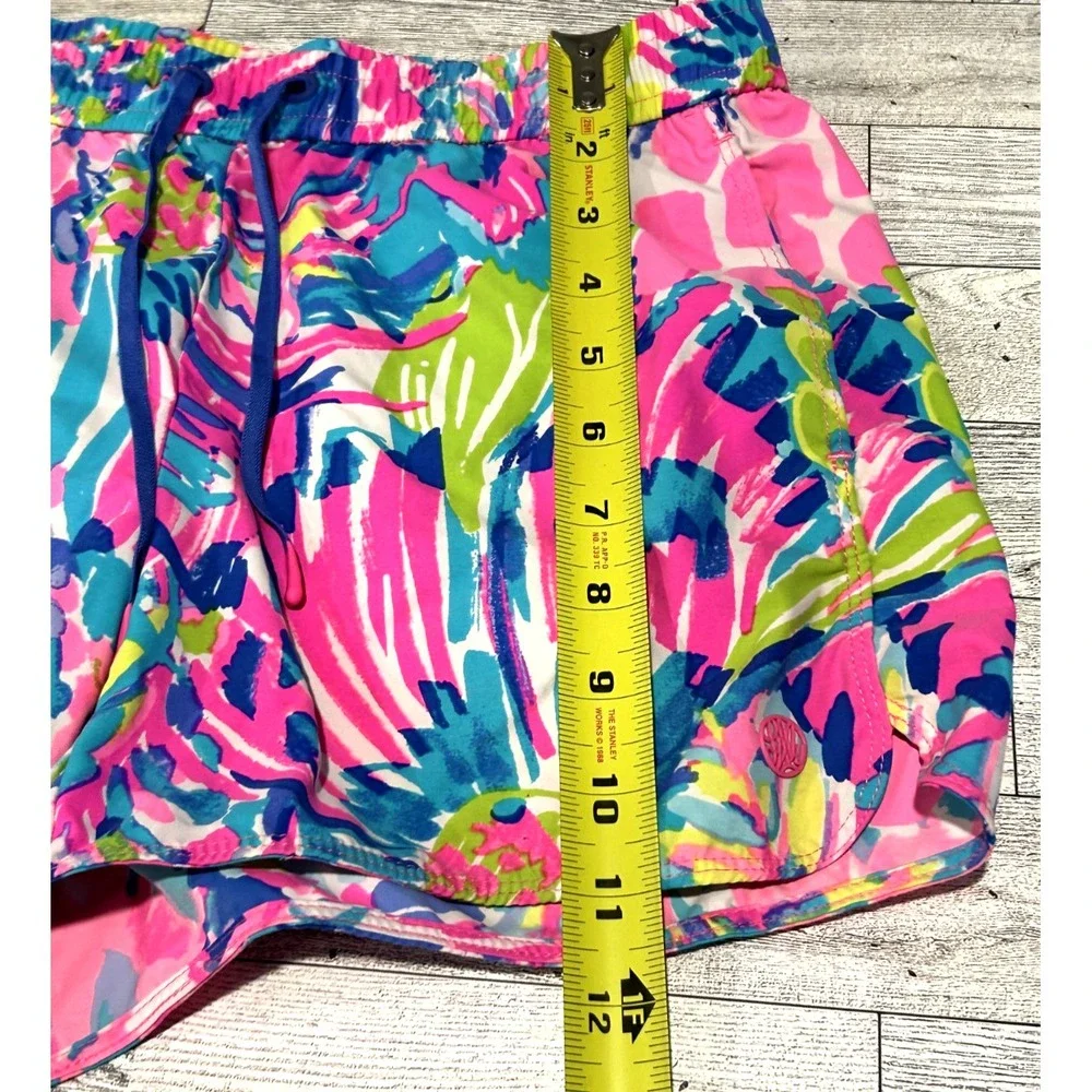 Womens‎ Lilly Pulitzer Rare Gumbo Limbo Runaround Giraffe swim shorts SMALL